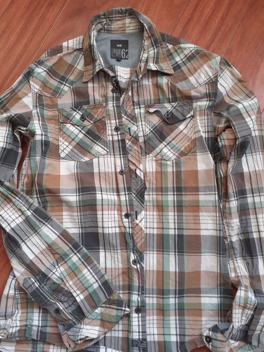 Koszula męska w kratę