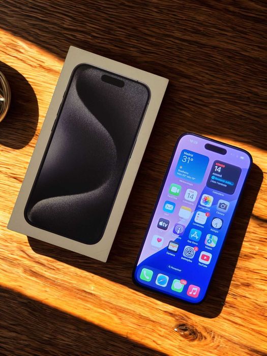 iPhone 15 Pro Azul Titânio 128GB