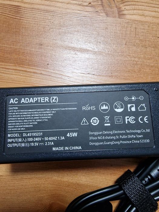 Ładowarka do  laptopa