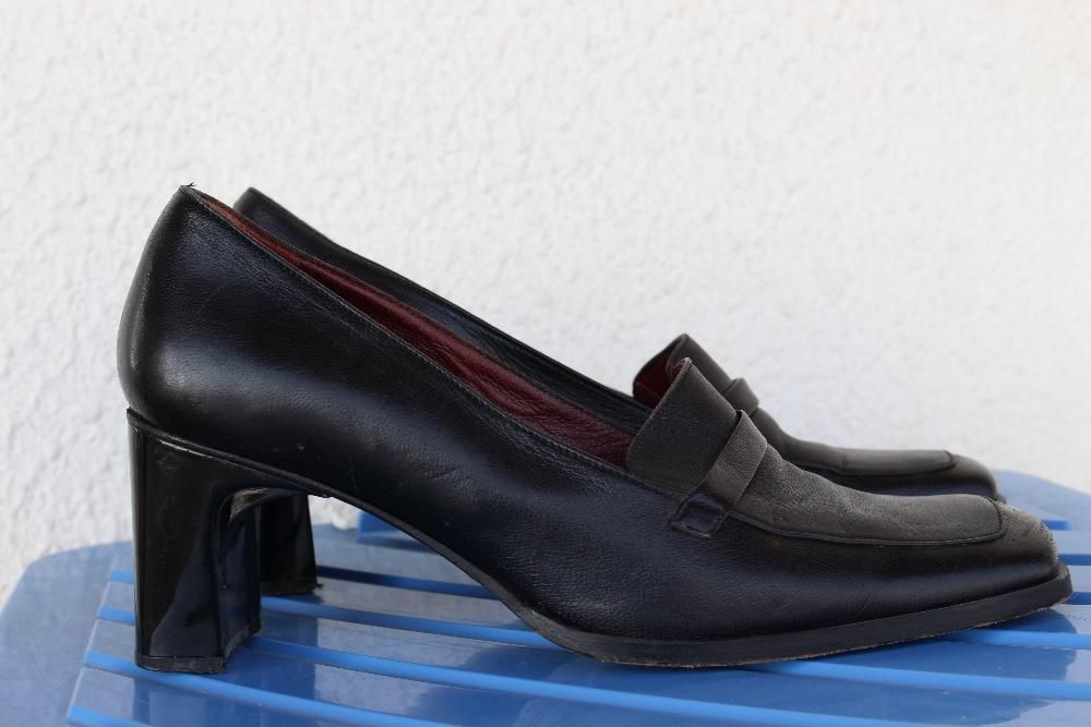 Sapatos de salto alto pretos, n.º 38