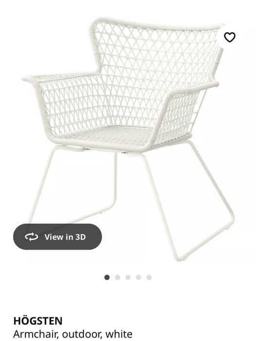 Cadeira IKEA HOGSTEN branca