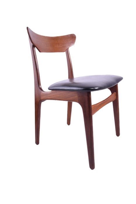 Zestaw 8 krzeseł duńskich Schøning & Elgaard Teak lata 60 76x46x46 cm