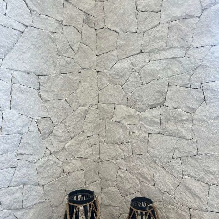 Pedra Rústica Branca