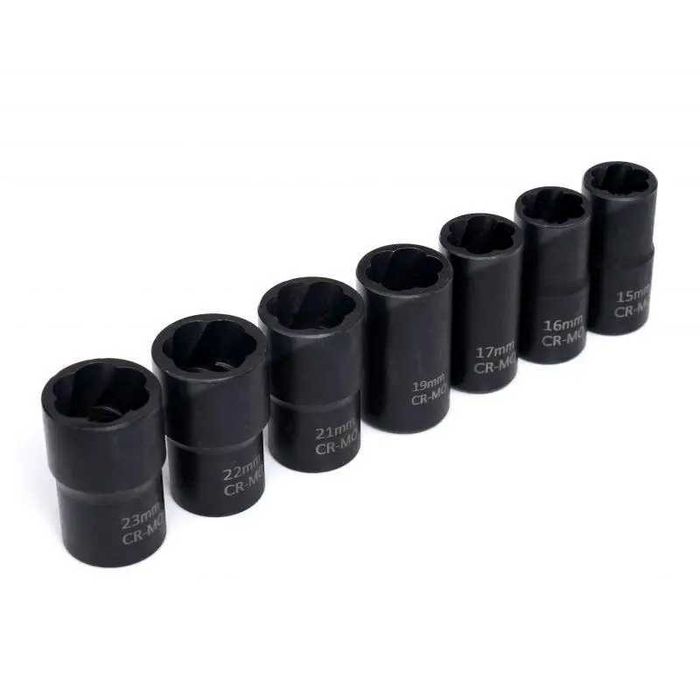 Набір головок для пошкоджених гайок для майстерні  15 ел. KD11793