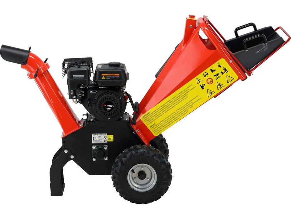 Rębak spalinowy YATO Rozdrabniacz do gałęzi