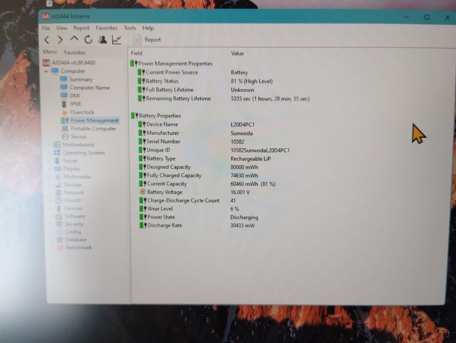 Ігровий ноутбук Lenovo Legion 5 pro 3060 ідеал