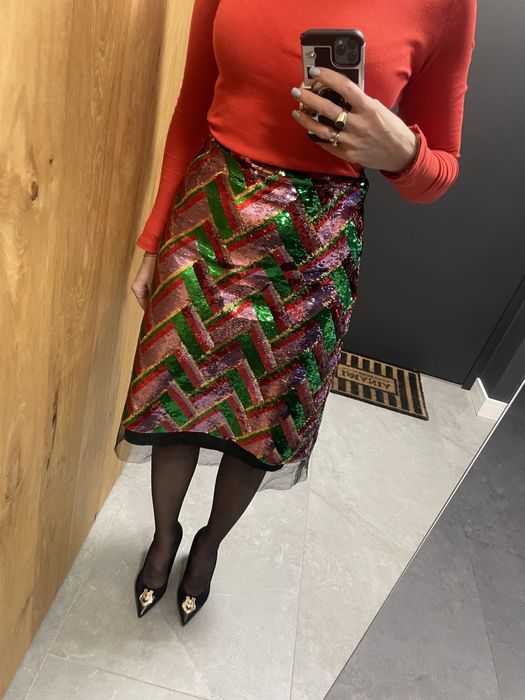 Spódnica cekinowa Gucci