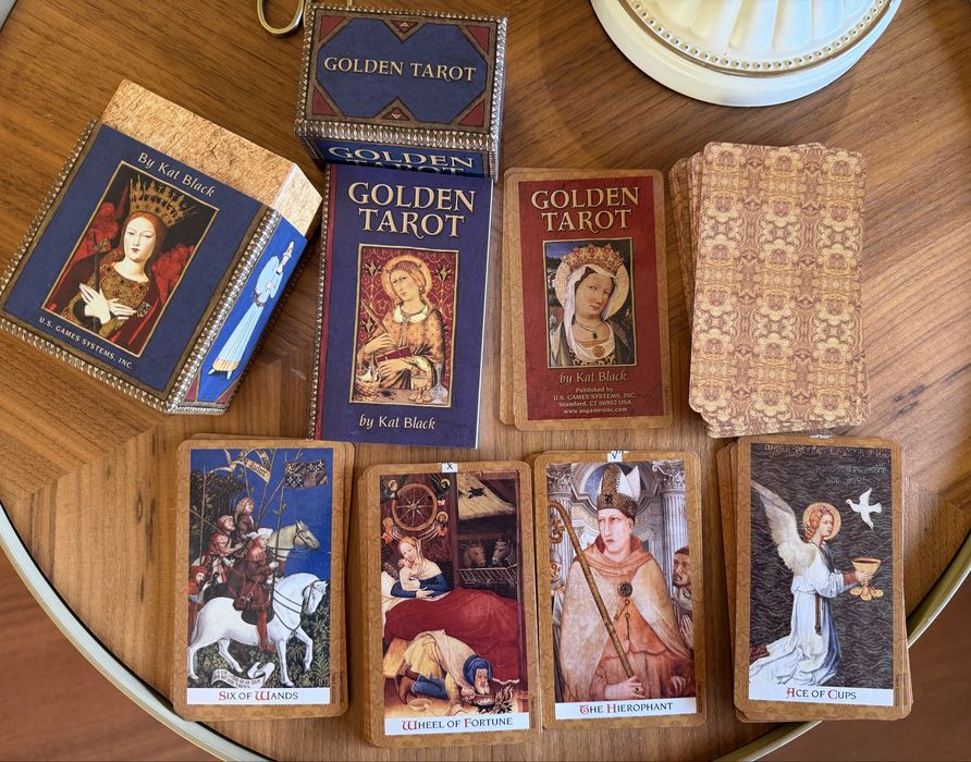 Карти таро. Golden Tarot