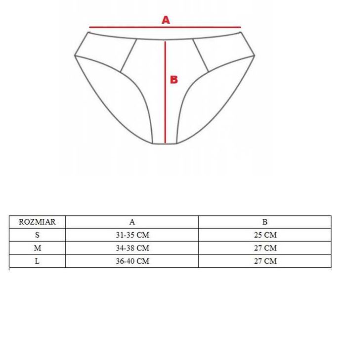3xmajtki menstruacyjne damskie XL