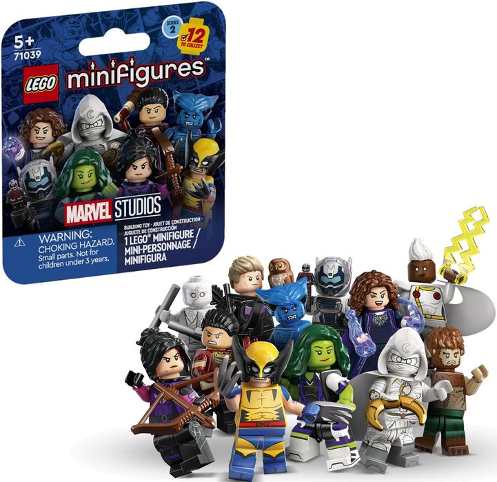 LEGO 71039 Minifigures Marvel Серия 2 ЛЕГО минифигурки Марвел DC супер