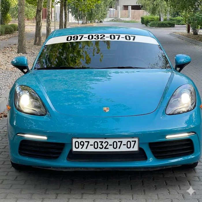 porsche cayman 718 2018 2.0 MIAMI BLUE