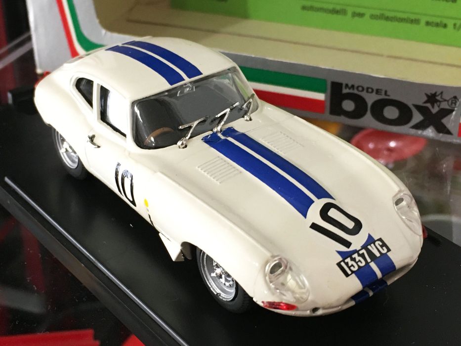Miniatura 1:43 Jaguar E, 24 Horas de Le Mans 1962