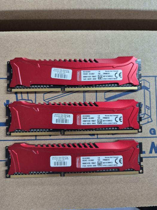 Pamięć RAM Kingston HyperX 3x4GB