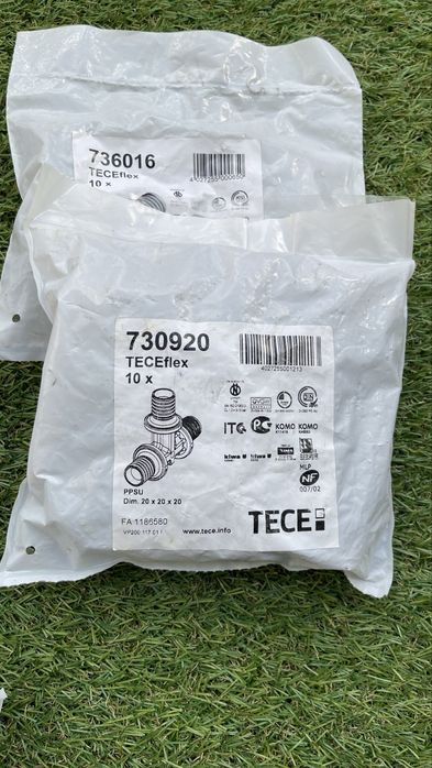 Złączki TECEflex PPSU trójniki i mufy nowe, oryginalne