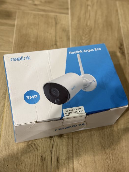 Бездротова Wi-Fi камера Reolink Argus Eco 3МП