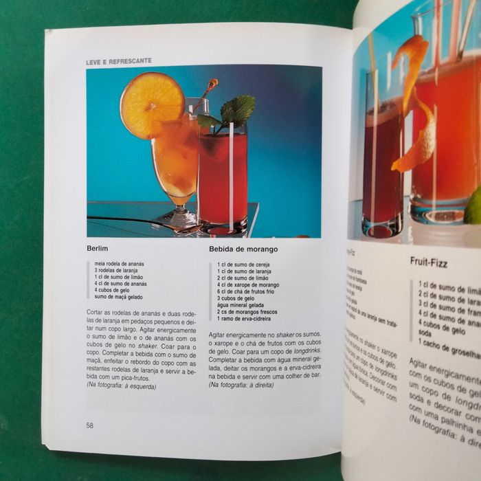 Novos Cocktails Receitas Exóticas e Refrescos Sem Álcool - Kieslich