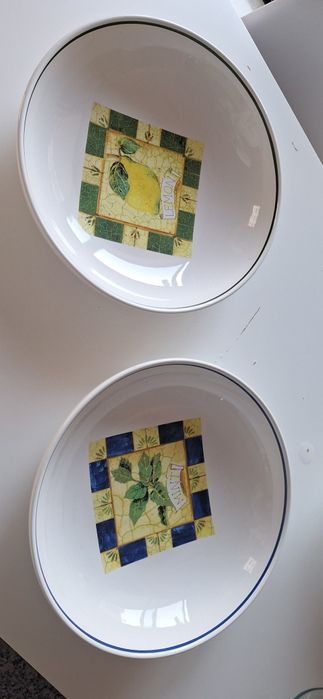Taças grandes Ceramica prato fundo