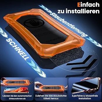 Захисне скло TOCOL 2 шт. для iPhone 15/16 Pro 6,1" загартоване скло 9H із рамкою