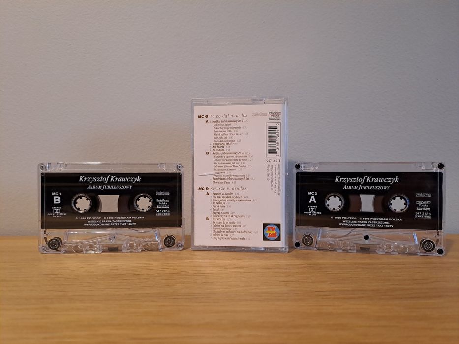Krzysztof Krawczyk Album jubileuszowy kasety