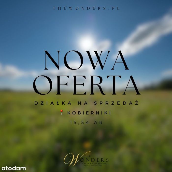 Warunki zabudowy | 15,54 ar | Kobierniki