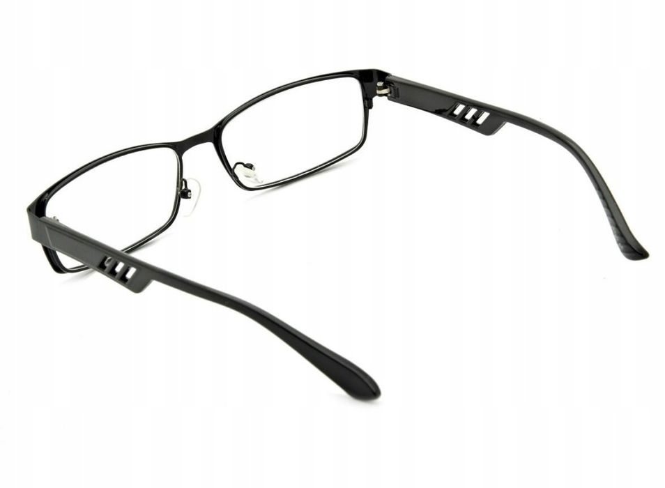 10x Uniseks Okulary Plusy korekcyjne prostokątne +1do+4 CZYTANIA Bliży
