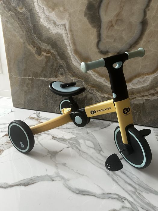Біговел-велосипед 3 в 1 Kinderkraft 4Trike Sunflower Blue