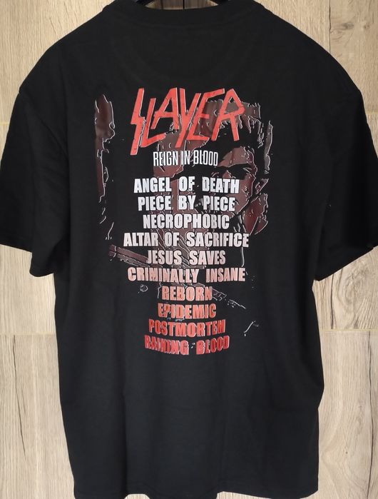 Slayer Reign In Blood dwustronny t-shirt XL
