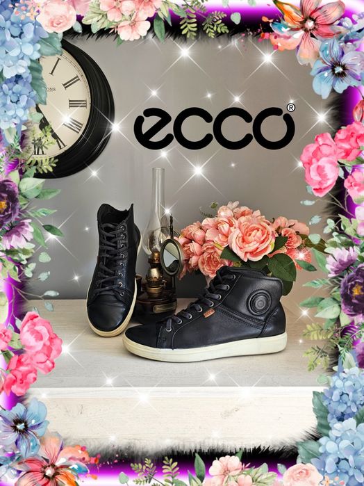Buty trampki sneakersy skora naturalna ecco 41