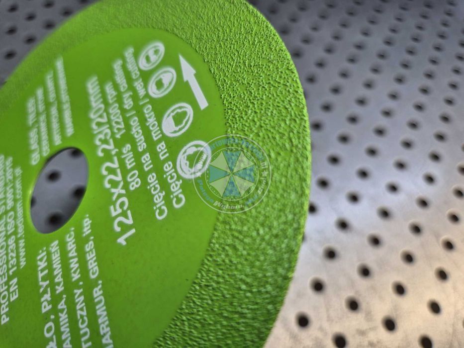 2 sztuki Tarcza diamentowa do szkła 125mm tarcza do gresu płytek ceramicznych
