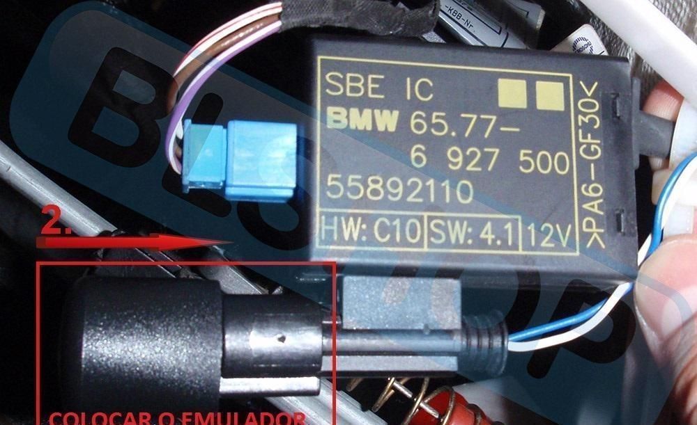 Anulador emulador erro esteira airbag BMW E36 E39  E46 X3     NOVO