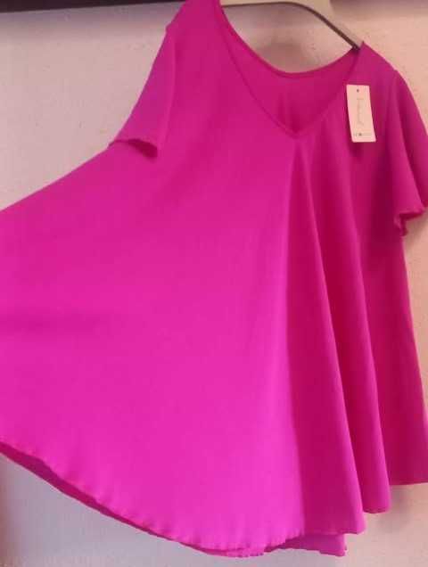 Bluzka damska oversize