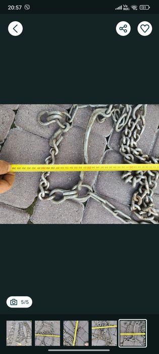 Продам снігові ланцюги на колеса