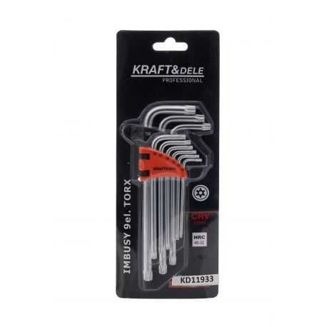 Zestaw imbusów TORX 9 EL. KD11933