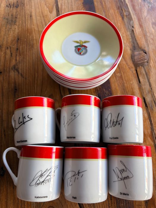 Conjunto 6 chávenas Benfica