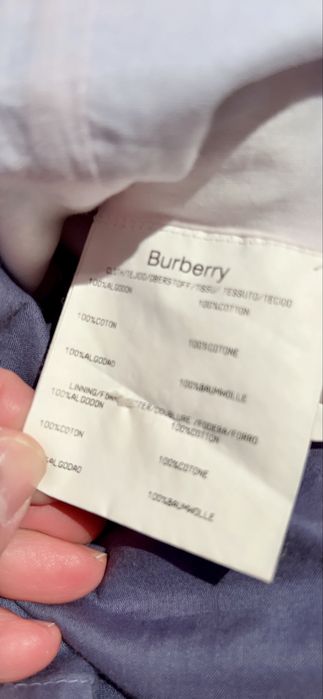 Vestido Burberry