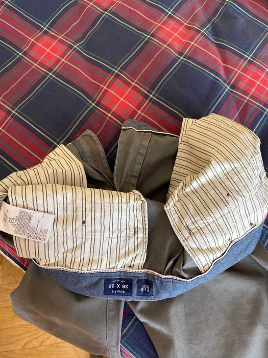 Штани літні нові GAP W36,L32 SLIM FIT, ШРІ ЛАНКА оригінал, 100% котон