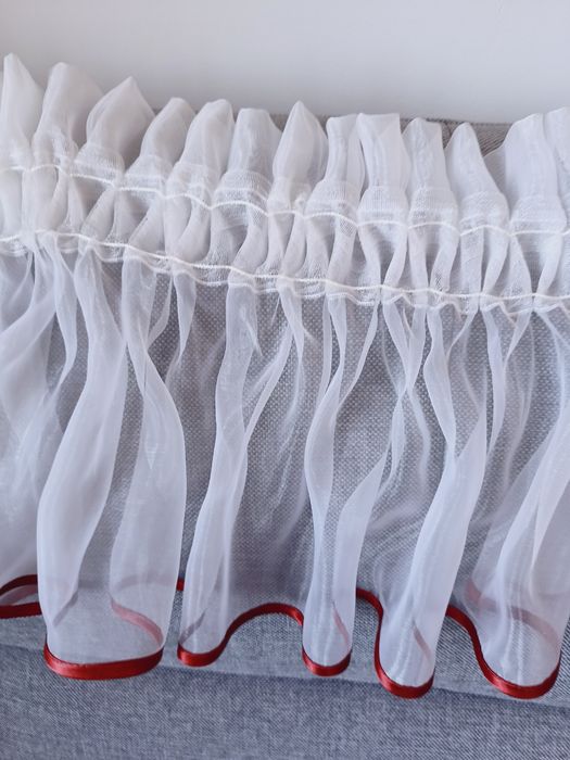 Firanka woalowa, lambrekin 6m, nowa