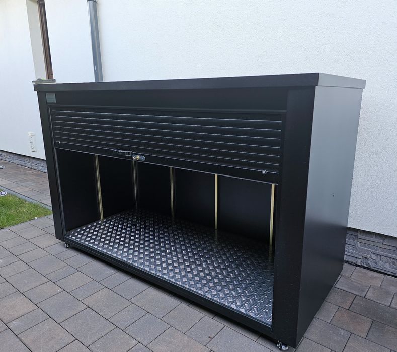 Box garażowy, schowek ogrodowy, box na rower, narzędzia zabawki