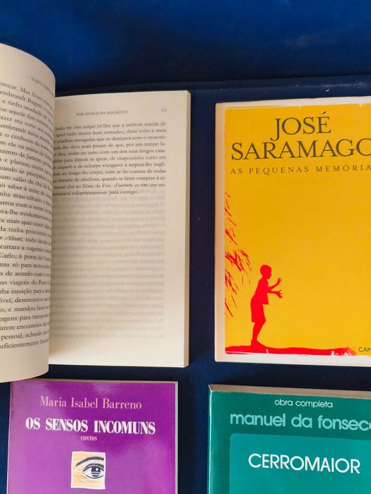 Lote 4 Livros Literatura Portuguesa Contemporânea e Grandes Autores