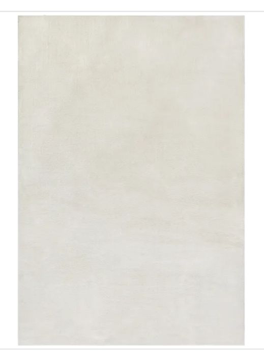 Tapete liso BOHEME 200X290CM 17 BRANCO