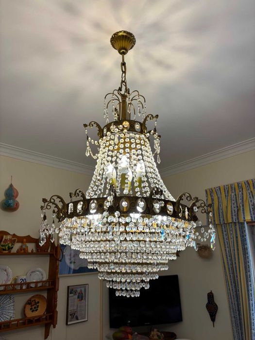 Candelabro cristal