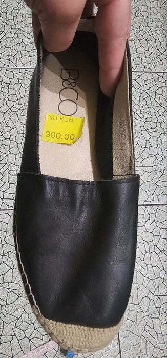 Кожаные,  новые эспадрильи/ Испания/39р.