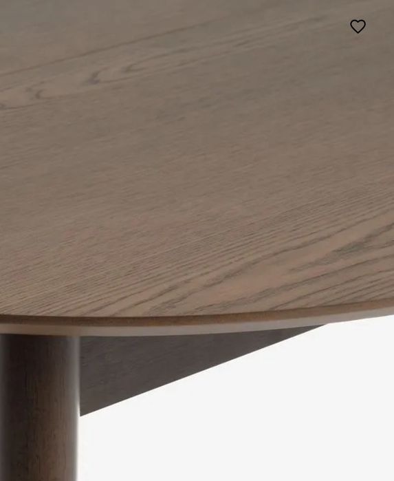 Mesa de jantar MARSTRAND 100x200/280 carvalho escuro.