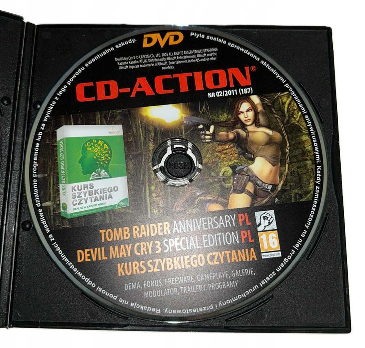 Tomb Raider Anniversary + Devil May Cry 3 Special Edition PL PC
