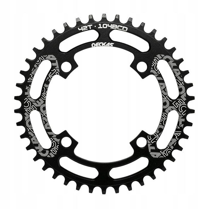 Okrągła Zębatka Narrow Wide DECKAS 46T 104 BCD