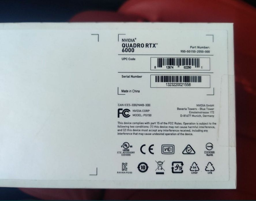 Відеокарта NVIDIA RTX 6000 (VCQRTX6000-EDU-PB)