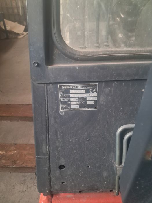 Empilhador linde h16 a gas