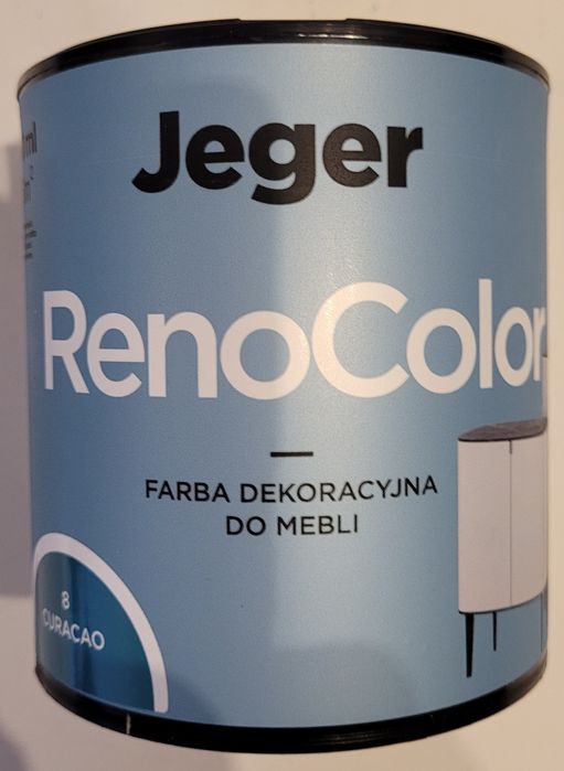 Farba do mebli Jeger RenoColor curacao 0,45l