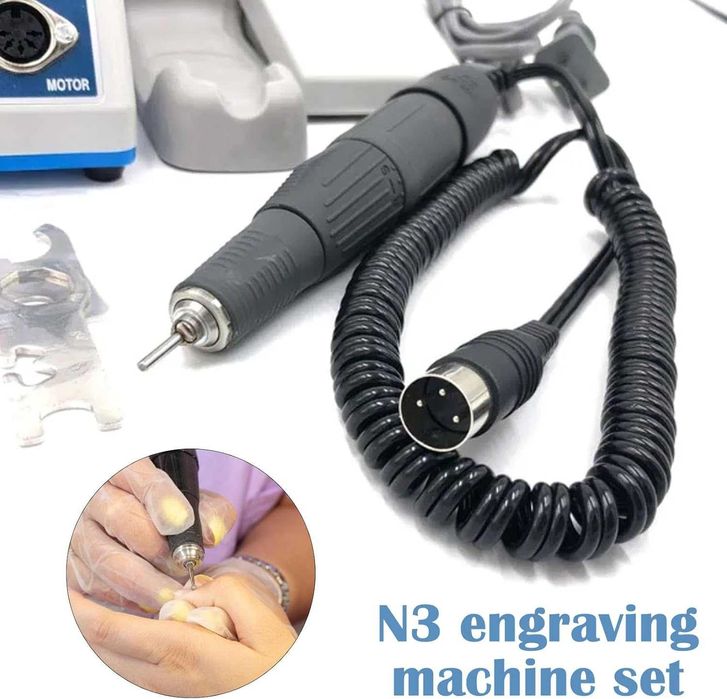 Micromotor - Máquina de polir elétrica - Jóias, Dentista, Unhas, etc