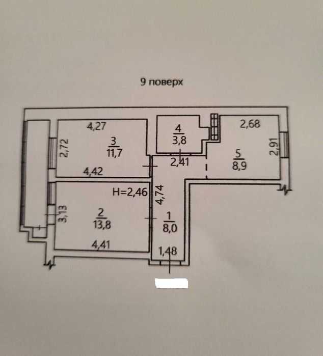 Уютная 2-комнатная в кирпичном доме на Черемушках